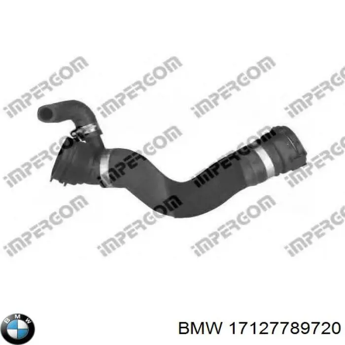 17127789720 BMW Шланг/патрубок радіатора охолодження, нижній