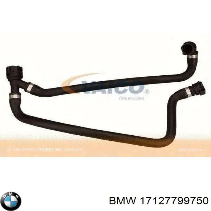 Шланг/патрубок радіатора охолодження, верхній BMW 17127799750 ціна, від 105.16 USD