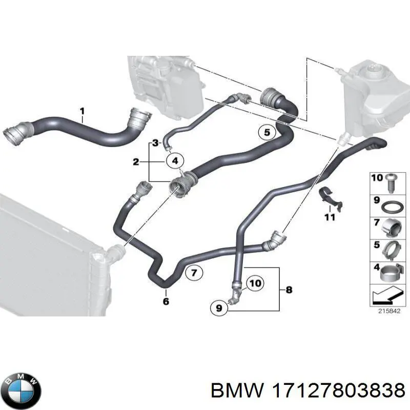 17127803838 BMW 