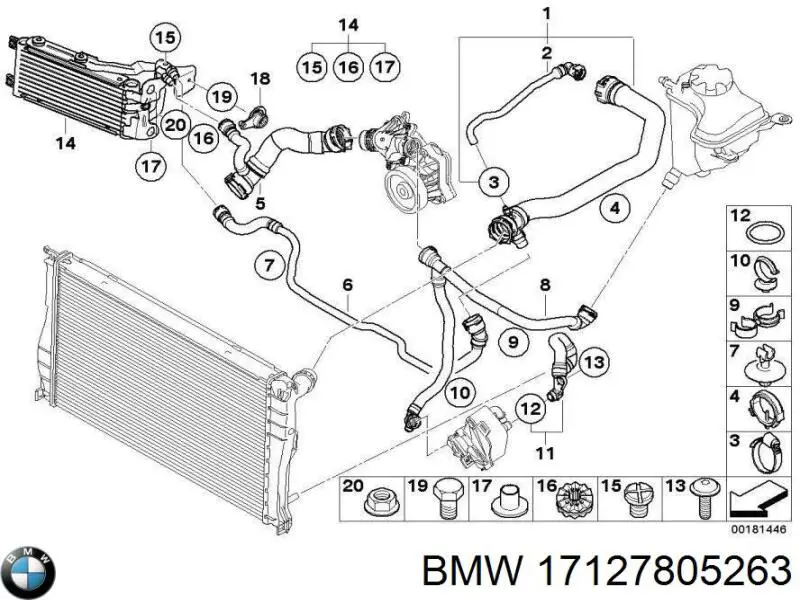 17127805263 BMW 
