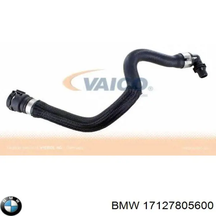 Шланг/патрубок радіатора охолодження, верхній BMW 17127798489