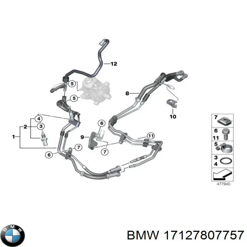  BMW 17127807757 ціна, від 23.27 USD
