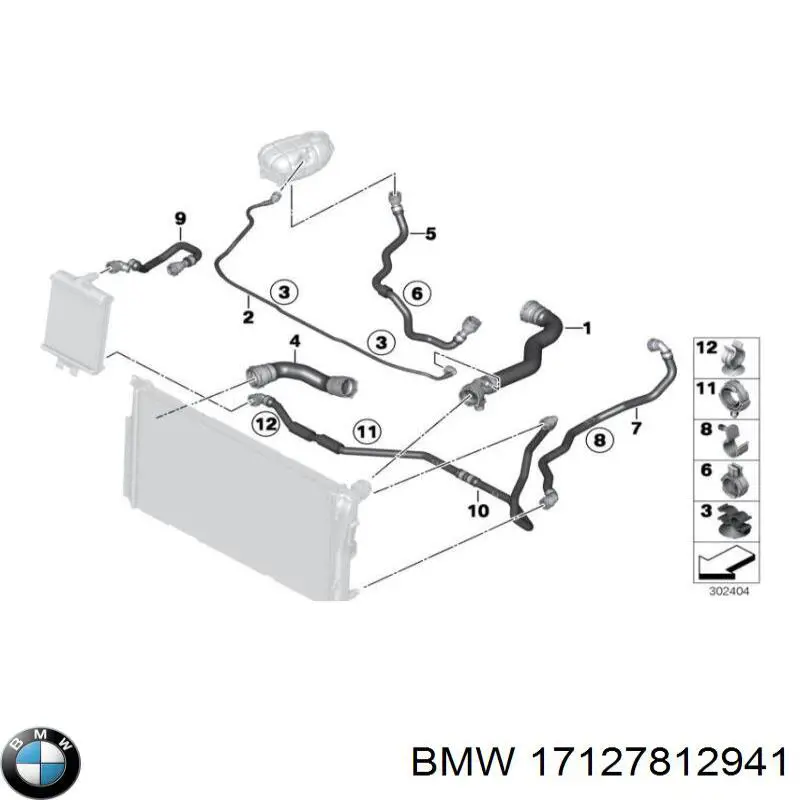 17127812941 BMW 