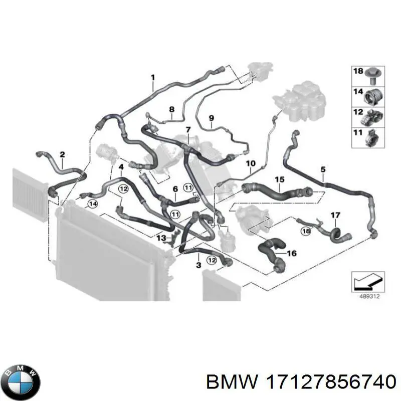17127856740 BMW 