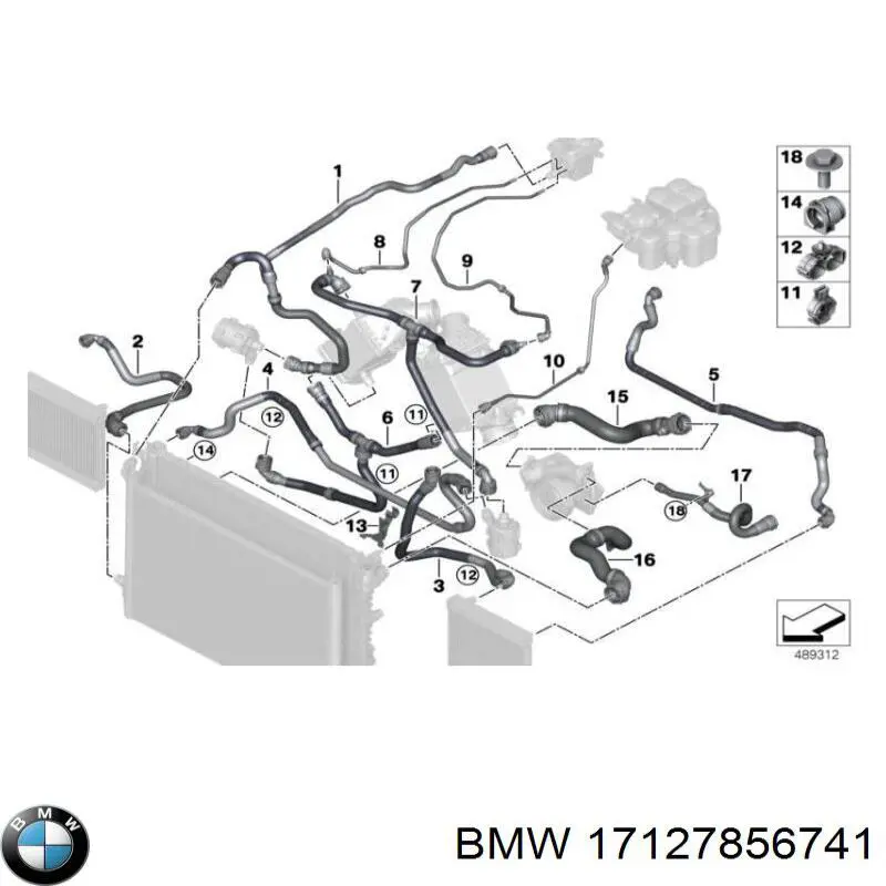 17128096879 BMW 