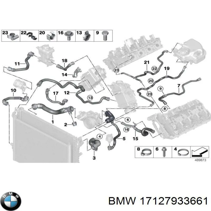 17127933661 BMW 