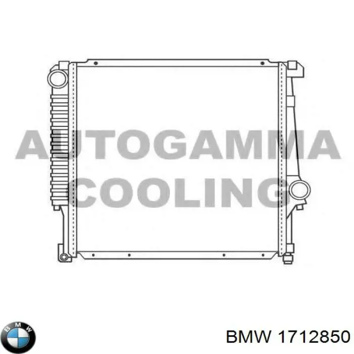 Радіатор 17111719259 BMW