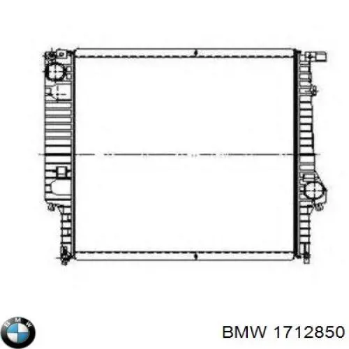 Радіатор охолодження BMW 17111719259
