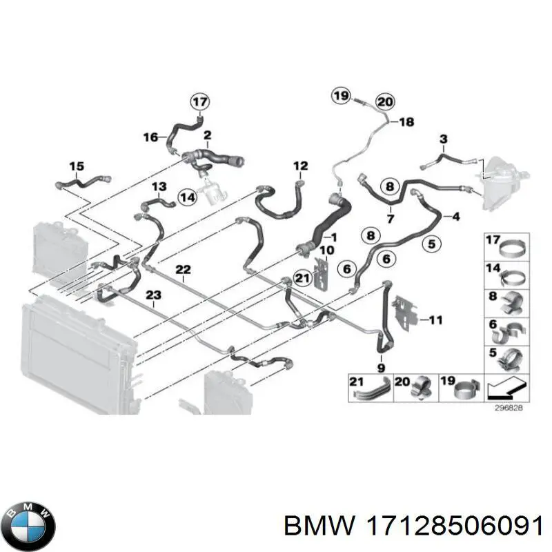 17128506091 BMW 
