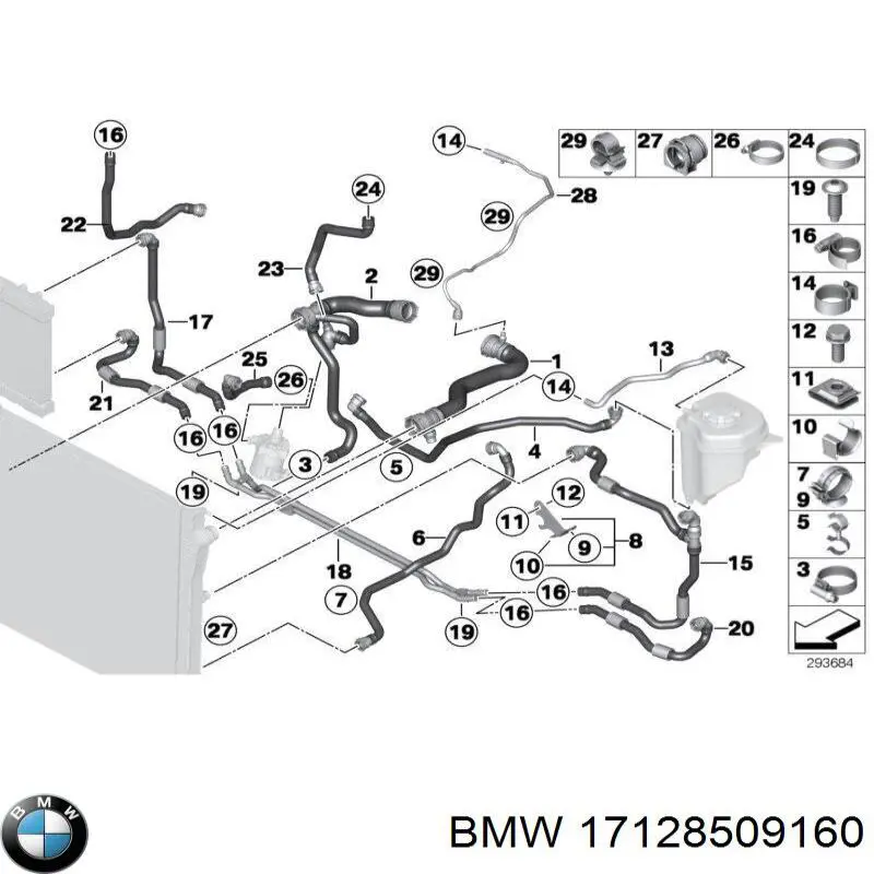 17128509160 BMW 