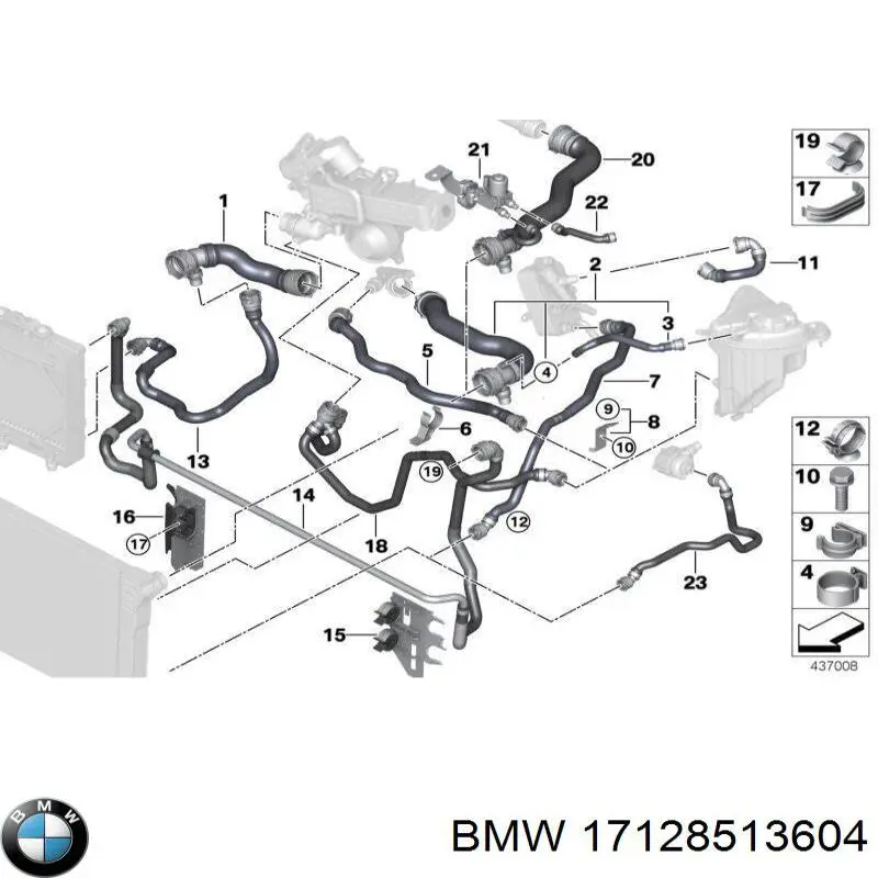 17128513604 BMW 