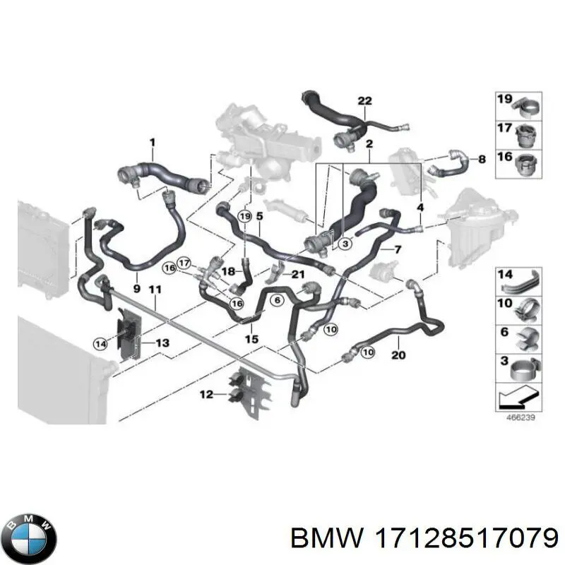  BMW 17128517079 ціна, від 107.89 USD