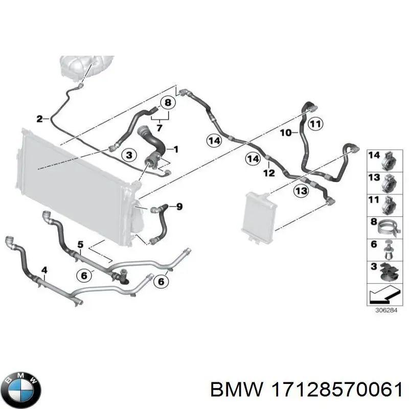 Купити DWB314TT Thermotec Шланг розширювального бачка, верхній