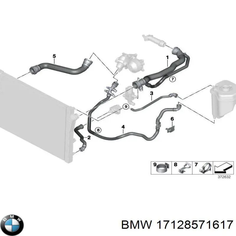  BMW 17127811134 ціна, від 20.27 USD