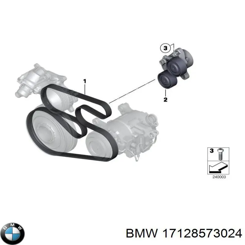  BMW 17128573024 ціна, від 53.66 USD