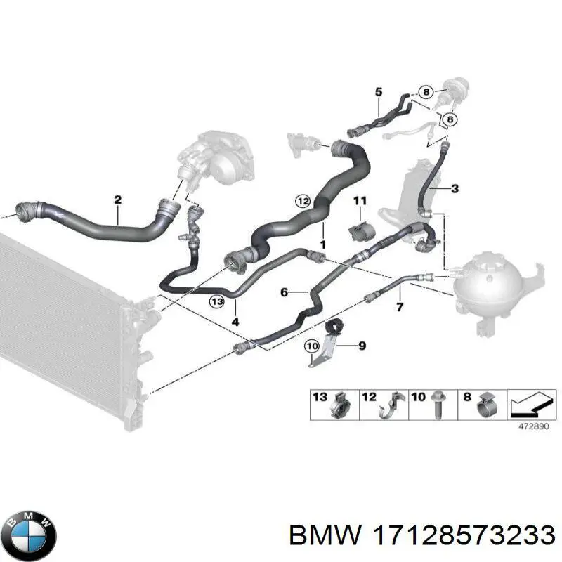 17128573233 BMW 