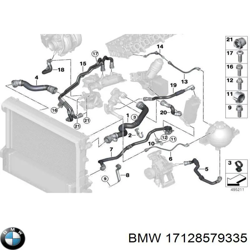 17128579335 BMW 