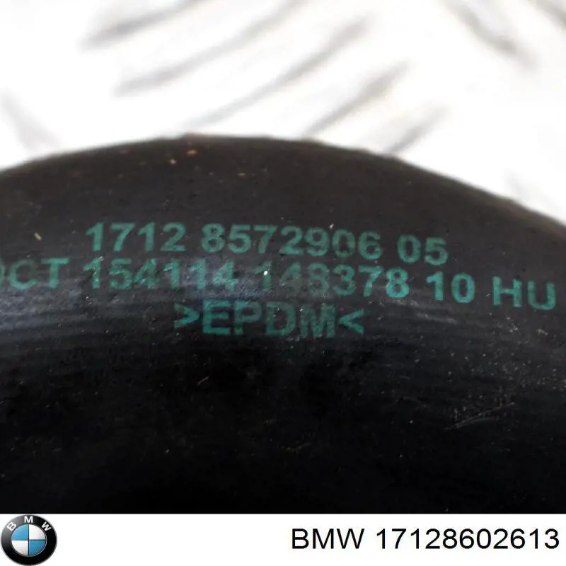 Шланг/патрубок радіатора охолодження, нижній BMW 17128602613