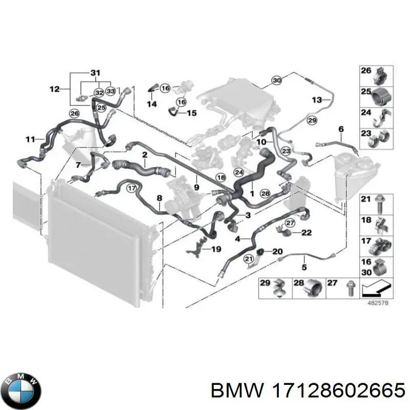  17128602665 BMW