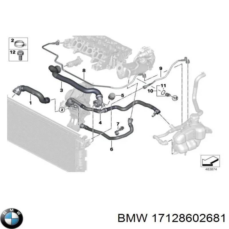 17128602681 BMW 