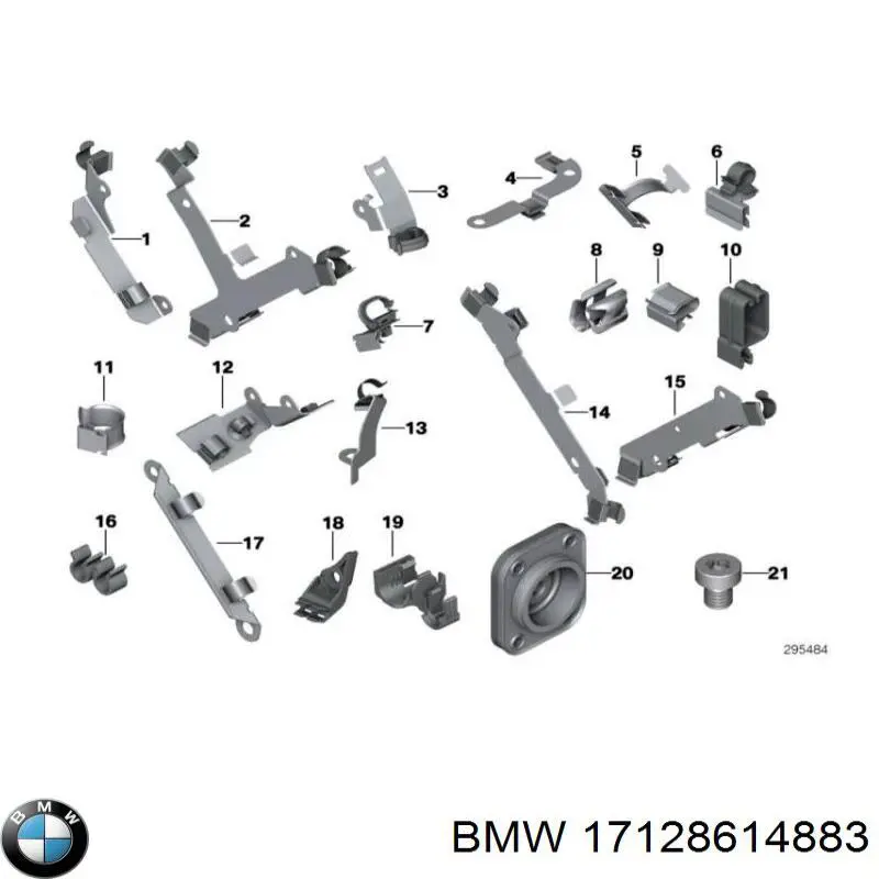 Купити 17128614883 BMW 