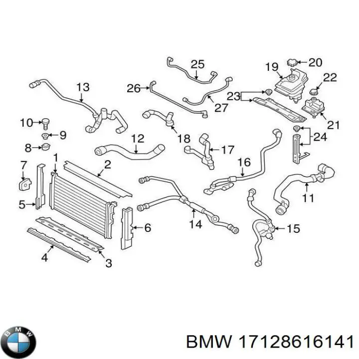 17125A22621 BMW 