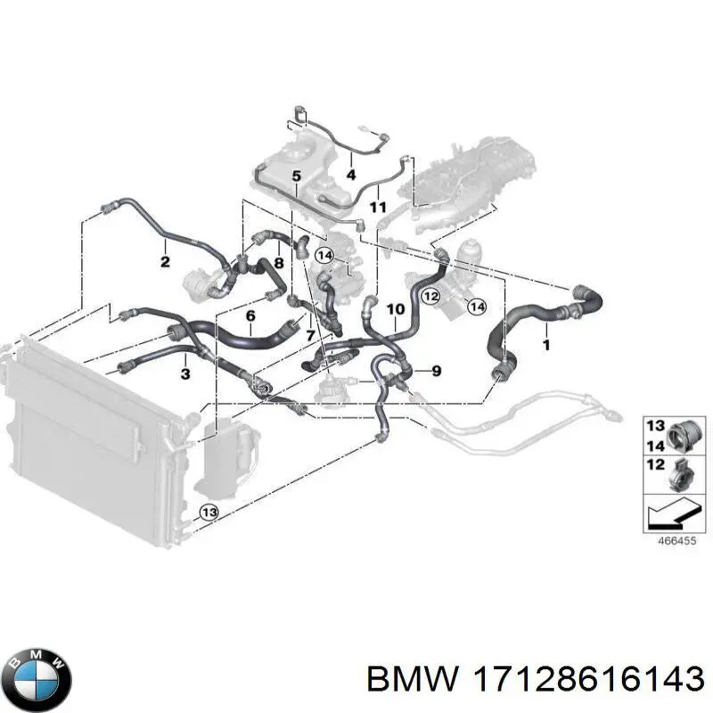 17128616143 BMW 