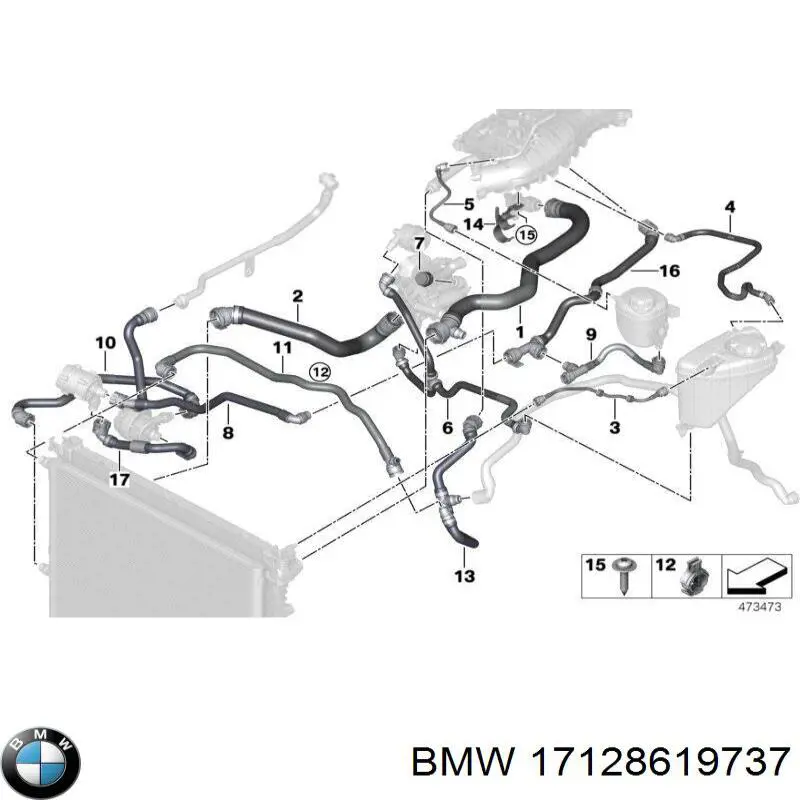 17128619737 BMW 