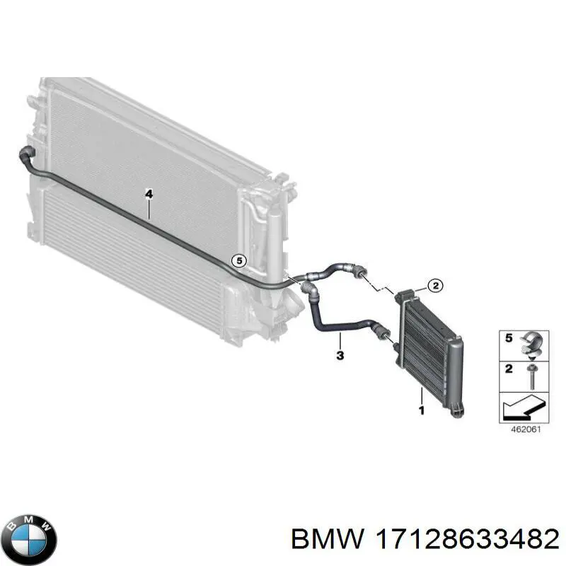 Купити 17128633482 BMW 
