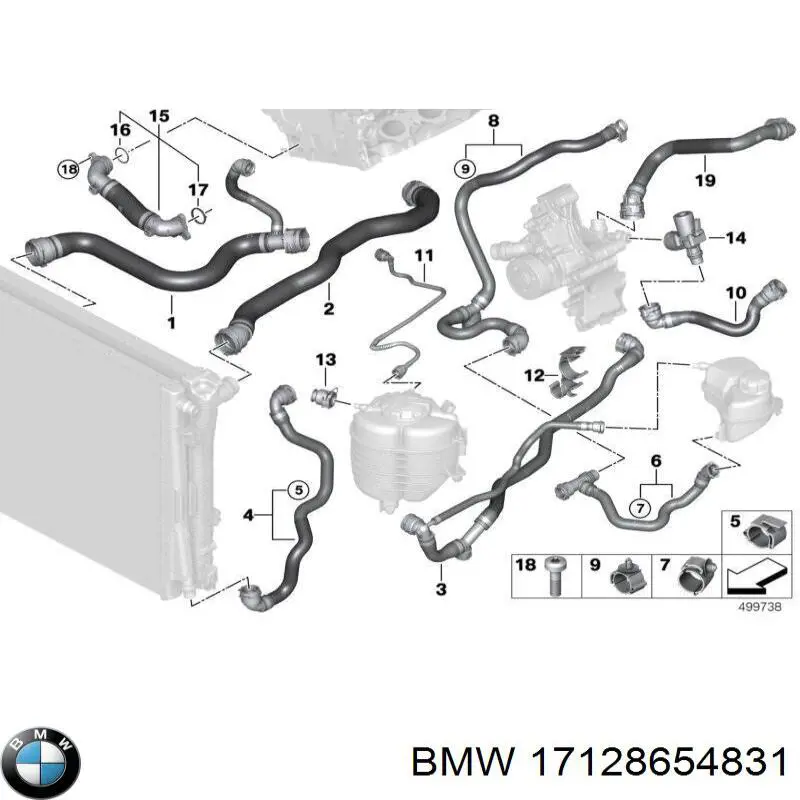  17128654831 BMW