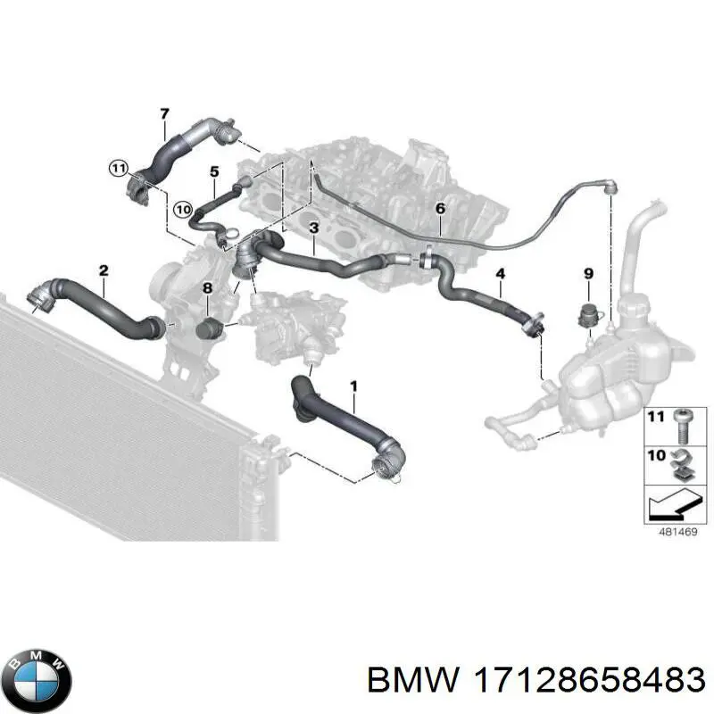  BMW 17128658483 ціна, від 30.47 USD