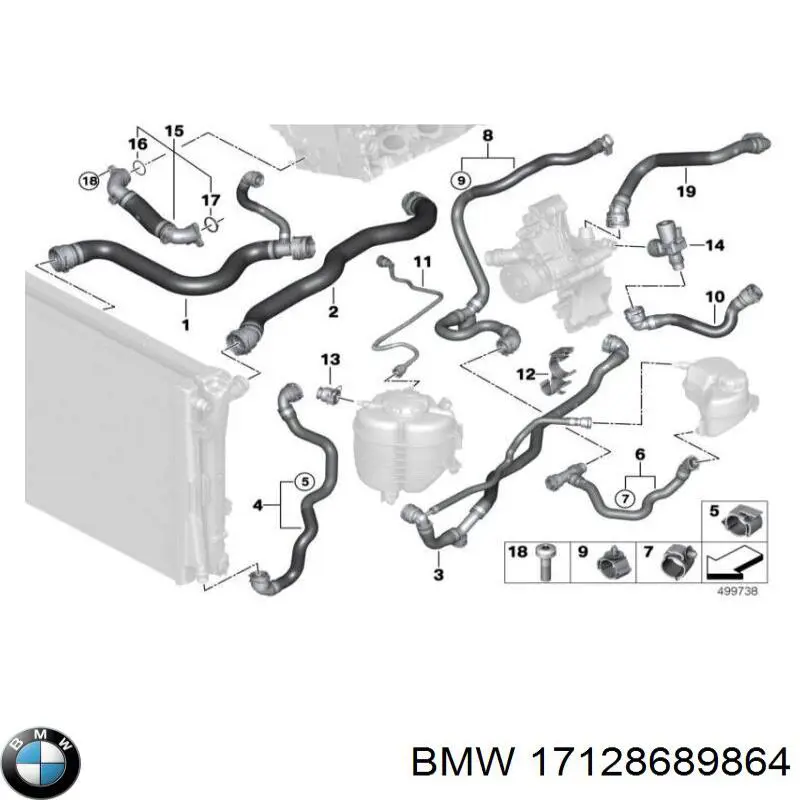 17128689864 BMW 