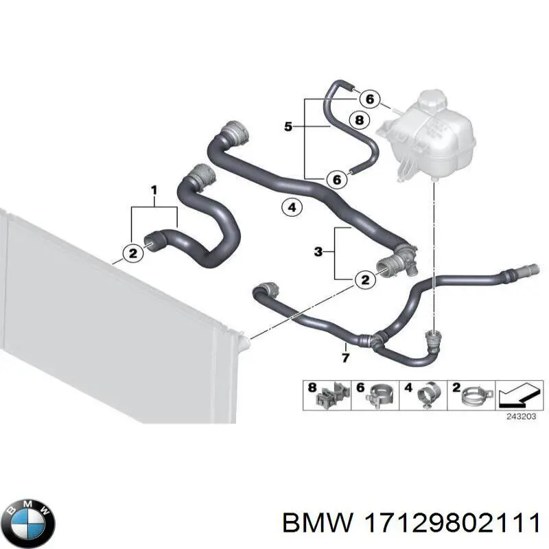 17129802111 BMW 