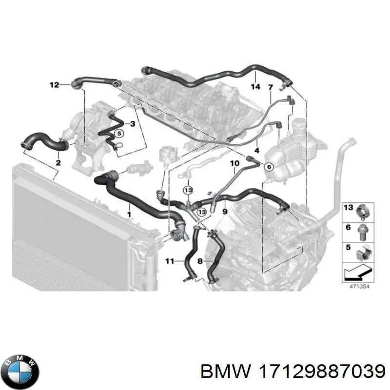 17129887039 BMW 