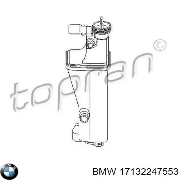 17132247553 BMW Бачок радіатора