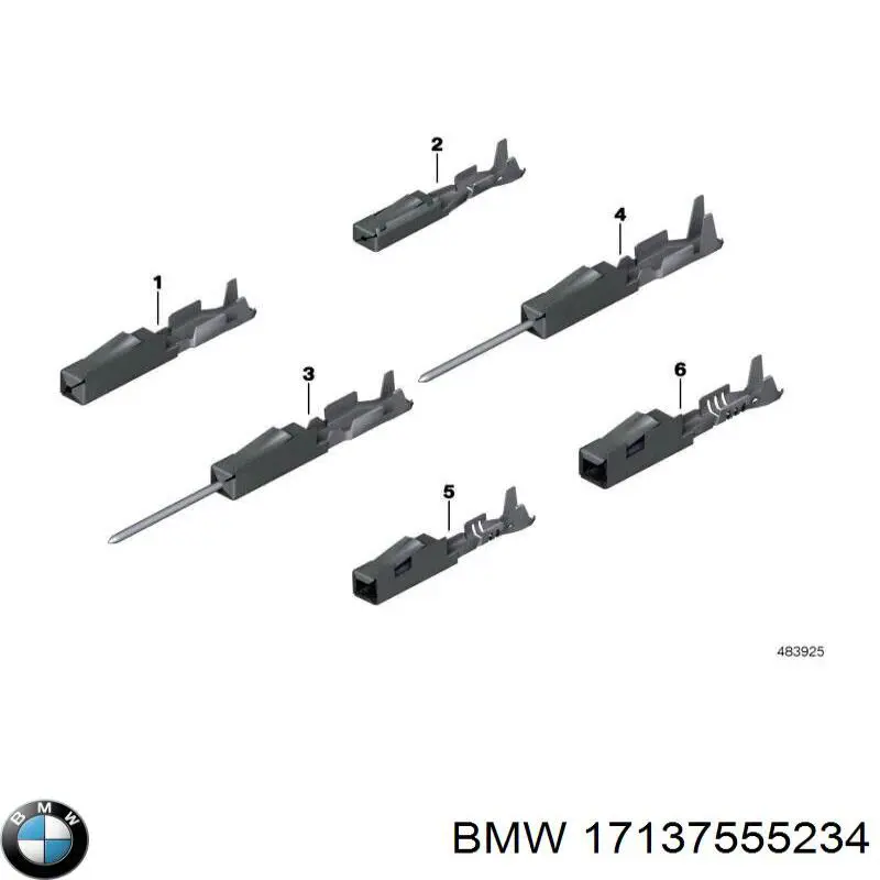 17137555234 BMW Розширювальний бачок охолодження