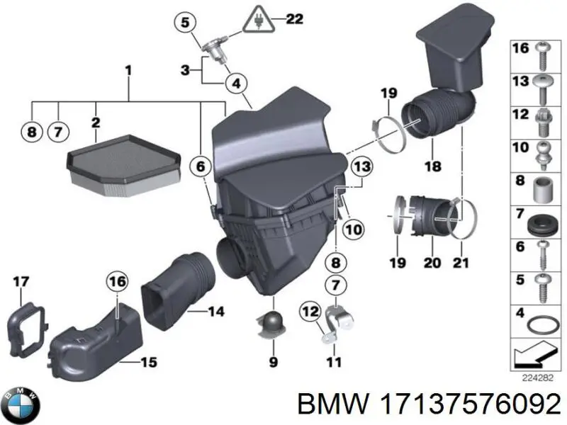 17137576092 BMW 