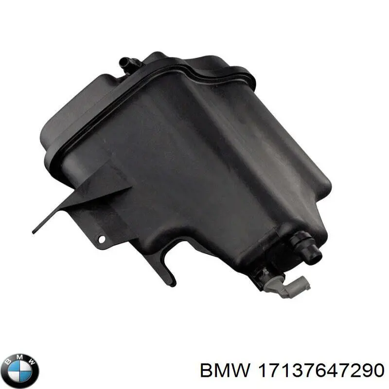 Бачок системи охолодження двигуна розширювальний BMW 17137647290 ціна, від 47.75 USD