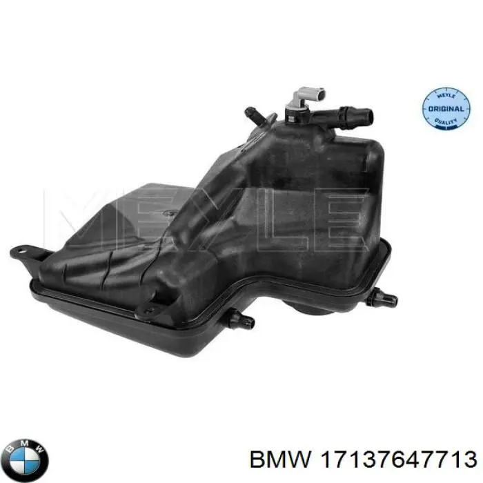 Бачок системи охолодження двигуна розширювальний BMW 17137647713 ціна, від 49.23 USD