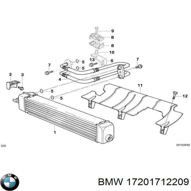 17201712209 BMW 