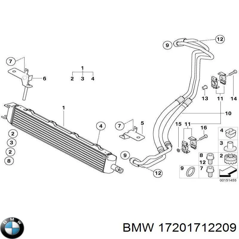  BMW 17201712209 ціна, від 19.10 USD