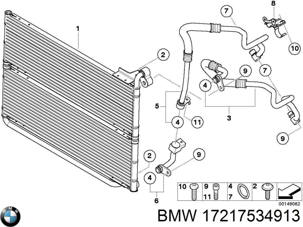  BMW 17217534913 ціна, від 243.44 USD