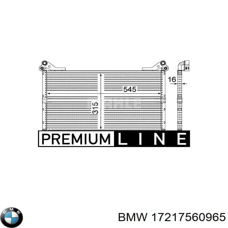 Купити 17217560965 BMW 