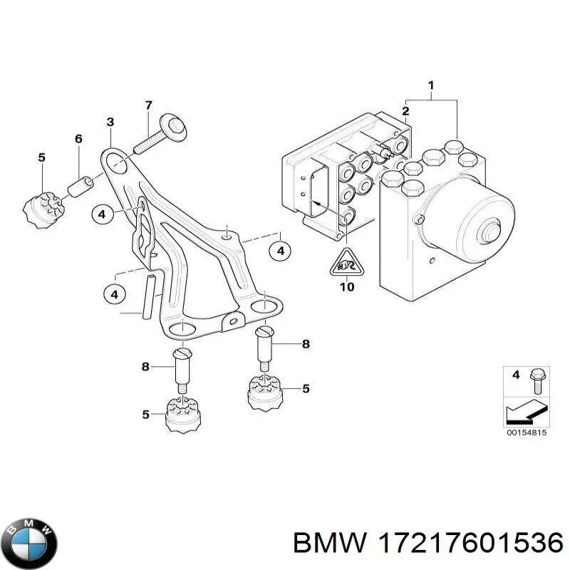 Купити 17217601536 BMW Радіатор масляний
