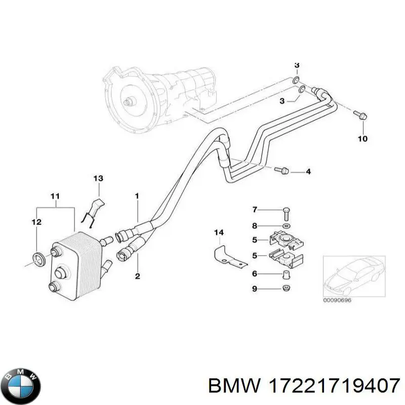 17221719407 BMW 