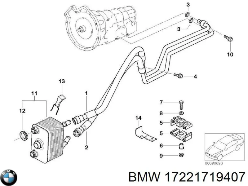  17221719407 BMW