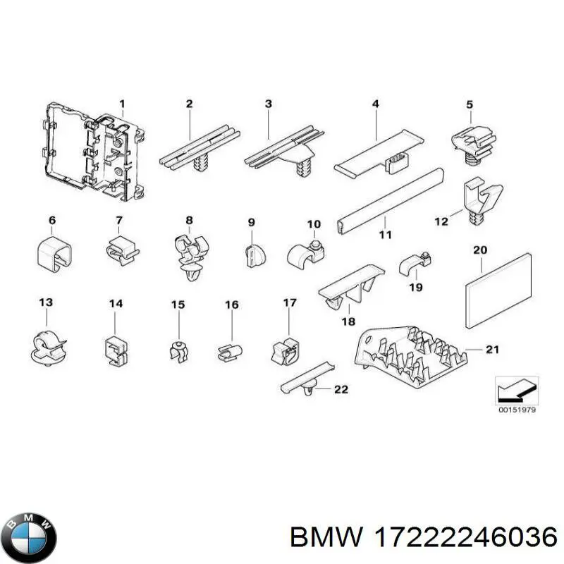 Купити 17222246036 BMW Насос охолоджуючої рідини