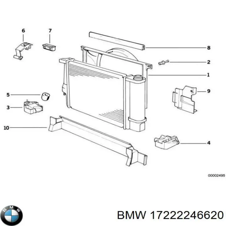17222246620 BMW Мастилопроводи