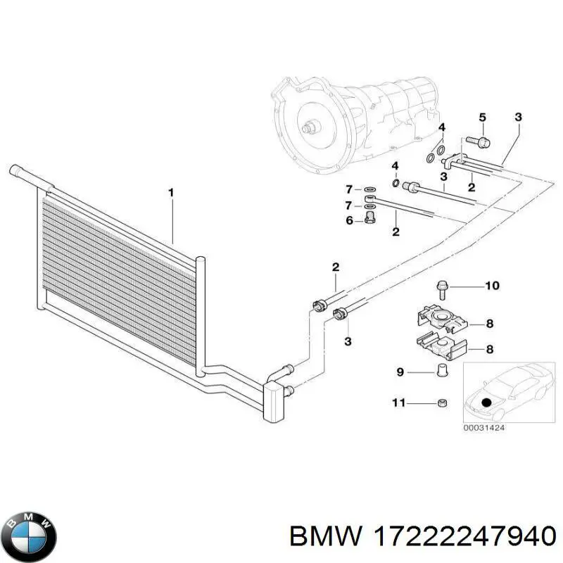 17222247940 BMW 