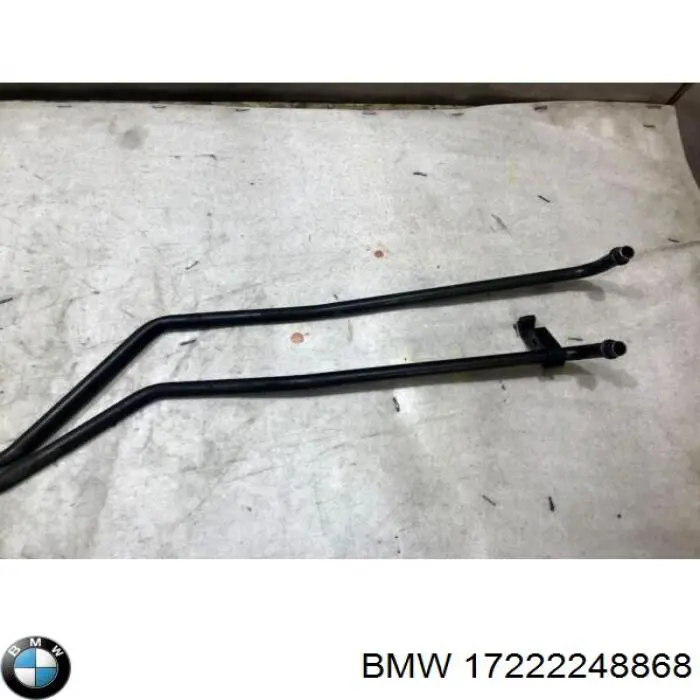 Купити 17222248868 BMW Зворотка масляного радіатора, низького тиску